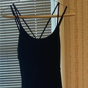 Elegant Black Velvet Dress Size Small